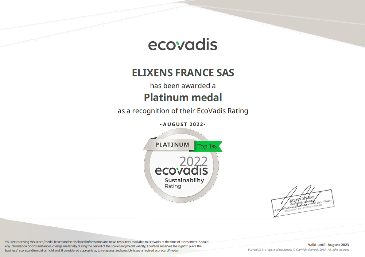 Diplome Ecovadis