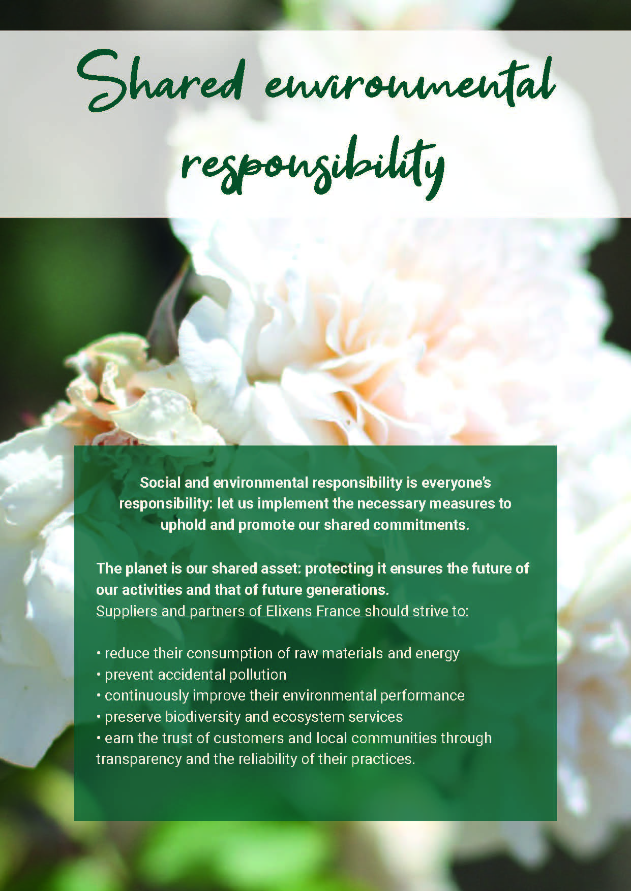 The planet is our shared asset