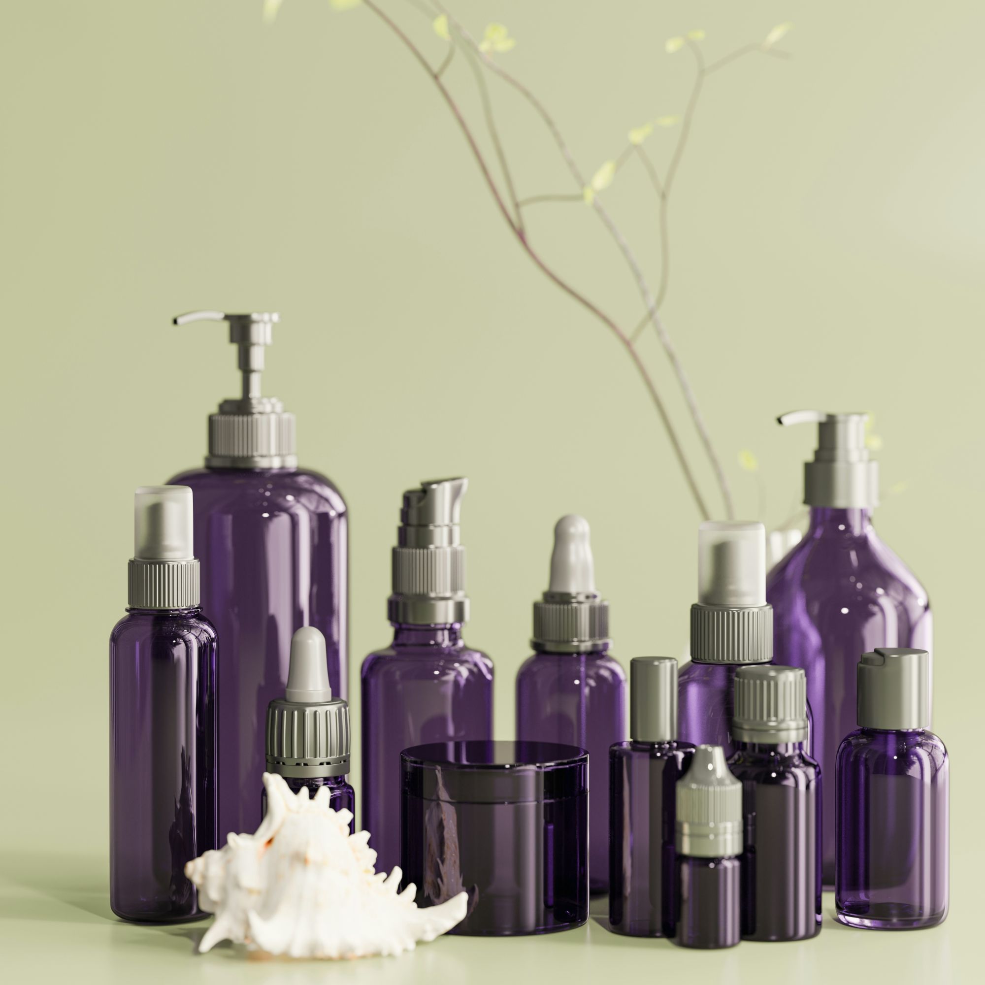 Hydrolats Elixens entrant dans la conception de produits cosmétiques